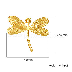 304 Stainless Steel Stud Earrings for Women&nbsp;WGC0B4E-02