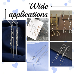 30Pcs 304 Stainless Steel Pendants&nbsp;STAS-UN0058-97G