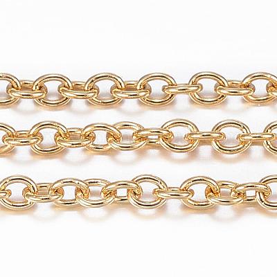 Ion Plating(IP) 304 Stainless Steel Cable Chains&nbsp;CHS-H009-04G-1