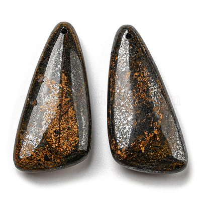 Natural Bronzite Pendants&nbsp;G-M405-09-04-1