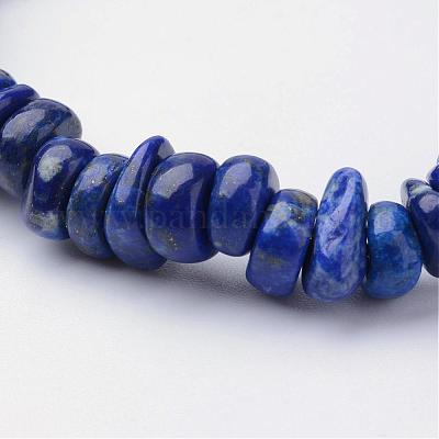 Natural Lapis Lazuli Beaded Stretch Bracelets&nbsp;BJEW-JB02683-03-1
