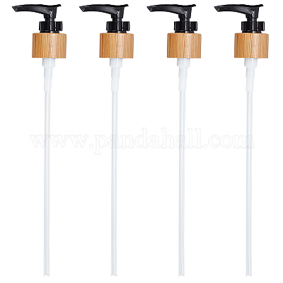 Plastic & Bamboo Pump Bottle Replacement Top&nbsp;MRMJ-WH0087-12A-1
