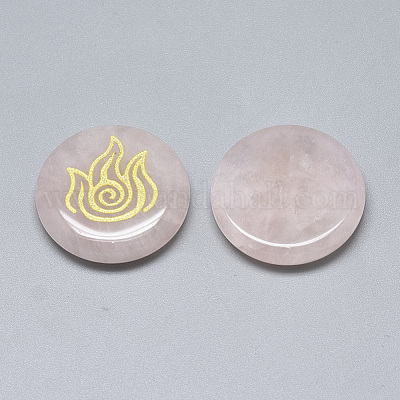 Natural Rose Quartz Cabochons&nbsp;G-T122-37D-1