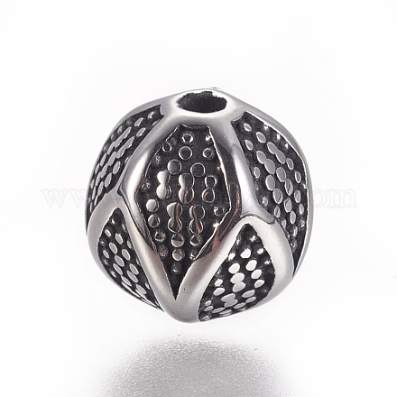 304 Stainless Steel Beads&nbsp;STAS-F212-059AS-1