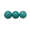 Natural Mashan Jade Beads Strands, Dyed, Round, Light Sea Green, 10mm, Hole: 1mm, about 40pcs/strand, 16 inch