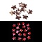 Luminous Resin Decoden Cabochons, Glow in the Dark, Cookie, Star, 10x10.5x2.5mm