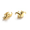 Brass Clown Hat Head Pins, for Baroque Pearl Making, Golden, 17x8mm