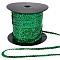 Sparkle PVC Sequins Ribbon, Sequins Trim, Clothing Accessorie, Sea Green, 6mm, 100yards/roll