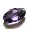 Imitation Austrian Crystal Beads, Grade AAA, Faceted, Oval, DarkSlate Blue, 9.5x6x4.5mm, Hole: 0.7~0.9mm