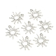 Tibetan Style Alloy Sun Pendants&nbsp;X-TIBEP-M020-09AS-1