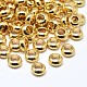 Brass Flat Round Spacer Beads&nbsp;X-KK-M085-10G-NR-1