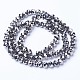 Electroplate Transparent Glass Beads Strands&nbsp;EGLA-A034-T2mm-UA03-2