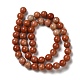Natural Jasper Beads Strands&nbsp;G-H298-A14-03-3
