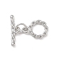 Brass Toggle Clasp&nbsp;KK-D289-53B-P-1