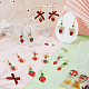 Strawberry Earring Sets&nbsp;DIY-SC0031-57-4