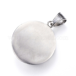 316 Surgical Stainless Steel Pendants&nbsp;STAS-P112-11AS