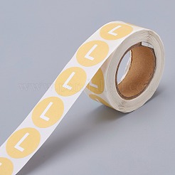 Paper Self-Adhesive Clothing Size Labels&nbsp;LS-DIY-A006-B01