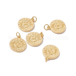 Rack Plating Brass Pendants&nbsp;KK-C247-02G