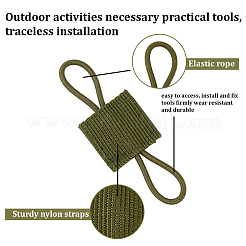 30Pcs Nylon Elastic Straps&nbsp;FIND-CY0002-13A