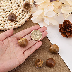 Wood Apple Box Jewelry Pendants&nbsp;WOOD-WH0027-64A