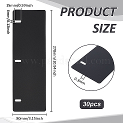Plastic Binder Dividers&nbsp;DIY-WH0349-431A