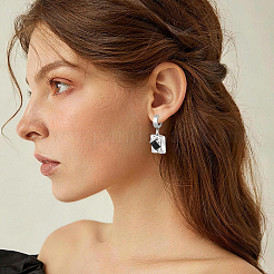 20Pcs 304 Stainless Steel Hoop Earrings Findings&nbsp;STAS-BBC0010-22