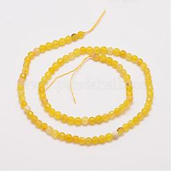 Natural Agate Bead Strands&nbsp;G-G882-4mm-A04