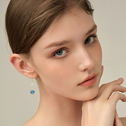 DIY Blank Dome Brass & Iron Earring & Necklace Making Kits&nbsp;DIY-HS0001-05A