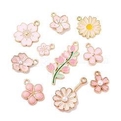 20Pcs 10 Styles Alloy Pendants&nbsp;ENAM-FP0002-17