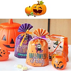 Halloween Theme Alloy Enamel Pendant Locking Stitch Markers&nbsp;HJEW-SW00031