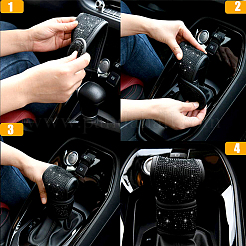 2Pcs Felt Gear Cover&nbsp;AJEW-CL0003-25