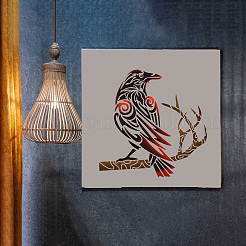 1 Pc PET Hollow Out Drawing Painting Stencils&nbsp;DIY-MA0002-21D