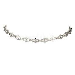 661 Stainless Steel Oval Link Chain Necklaces&nbsp;NJEW-JN06133