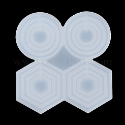 Hexagon/Round/Ring DIY Pendant Silicone Molds&nbsp;SIMO-R002-04