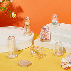 9 Sets 3 Style Glass Dome Cover&nbsp;AJEW-PH0011-45