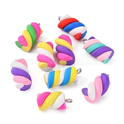 Handmade Polymer Clay Charms&nbsp;X-CLAY-T016-83