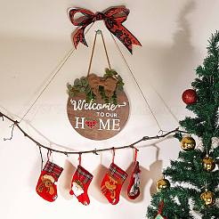 8Pcs Cloth Christmas Stockings Sets&nbsp;JX065A