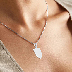 2Pcs 304 Stainless Steel Pendants&nbsp;STAS-LP0004-67