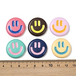 Opaque Resin Cabochons&nbsp;RESI-K030-04