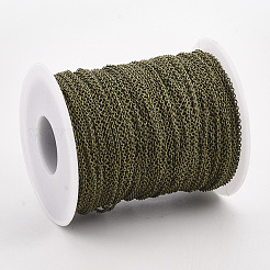 Brass Cable Chains&nbsp;CHC-T007-04AB
