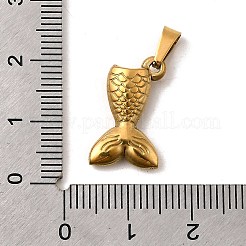 304 Stainless Steel Pendants&nbsp;STAS-Z158-06G-04