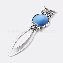 Tibetan Style Alloy Bookmarks&nbsp;AJEW-JK00145-M