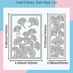 Autumn Carbon Steel Cutting Dies Stencils&nbsp;DIY-WH0309-1707