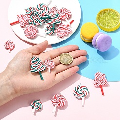 18Pcs 6 Styles Handmade Polymer Clay Pendants&nbsp;CLAY-YW0002-68