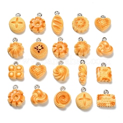 Opaque Resin Pendants&nbsp;RESI-F057-03