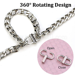 18Pcs 6 Colors Alloy Adjustable Buckles&nbsp;FIND-FH0008-36