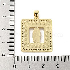 Rack Plated Brass Pendant&nbsp;KK-P270-05B-G
