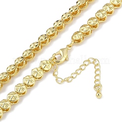 Rack Plating Brass Star Link Chain Necklaces for Women&nbsp;NJEW-K382-14A-G