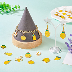 26Pcs 13 Styles Alloy Enamel Pendants&nbsp;ENAM-TA0003-08