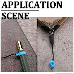 60Pcs 2 Style Silicone Pendant&nbsp;SIL-GF0001-42E